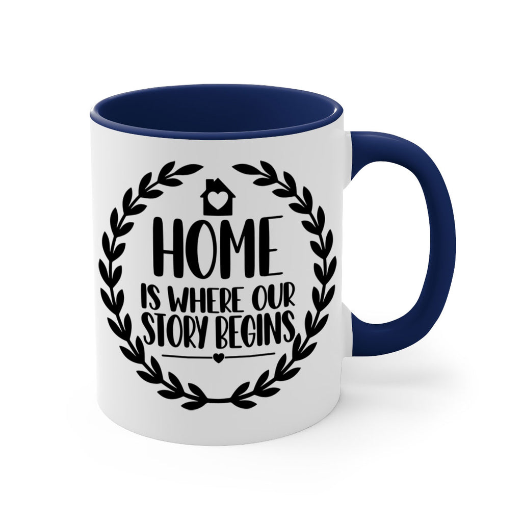 home is where our story begins 12#- home-Mug / Coffee Cup