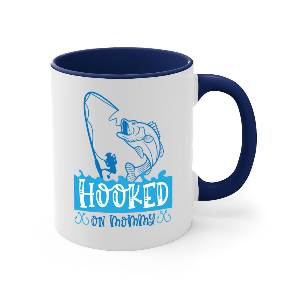 hooked on mommy 216#- fishing-Mug / Coffee Cup
