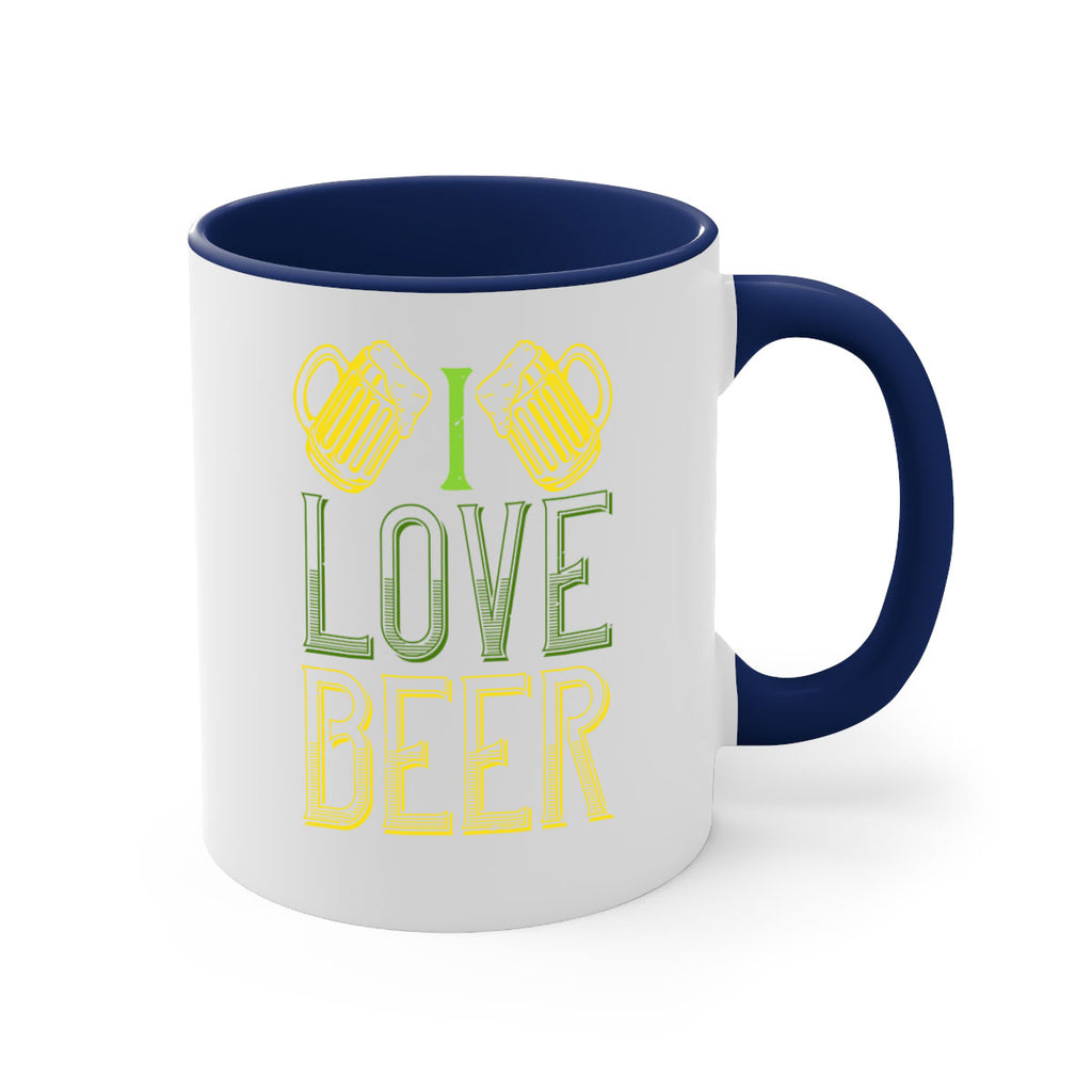 i love beer Style 134#- St Patricks Day-Mug / Coffee Cup