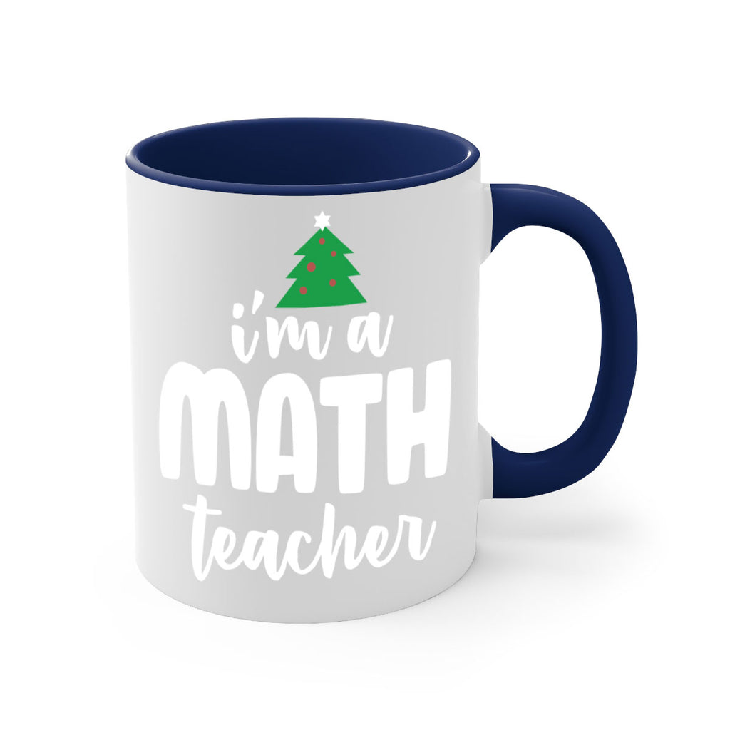 i'm a math teacher style 352#- christmas-Mug / Coffee Cup