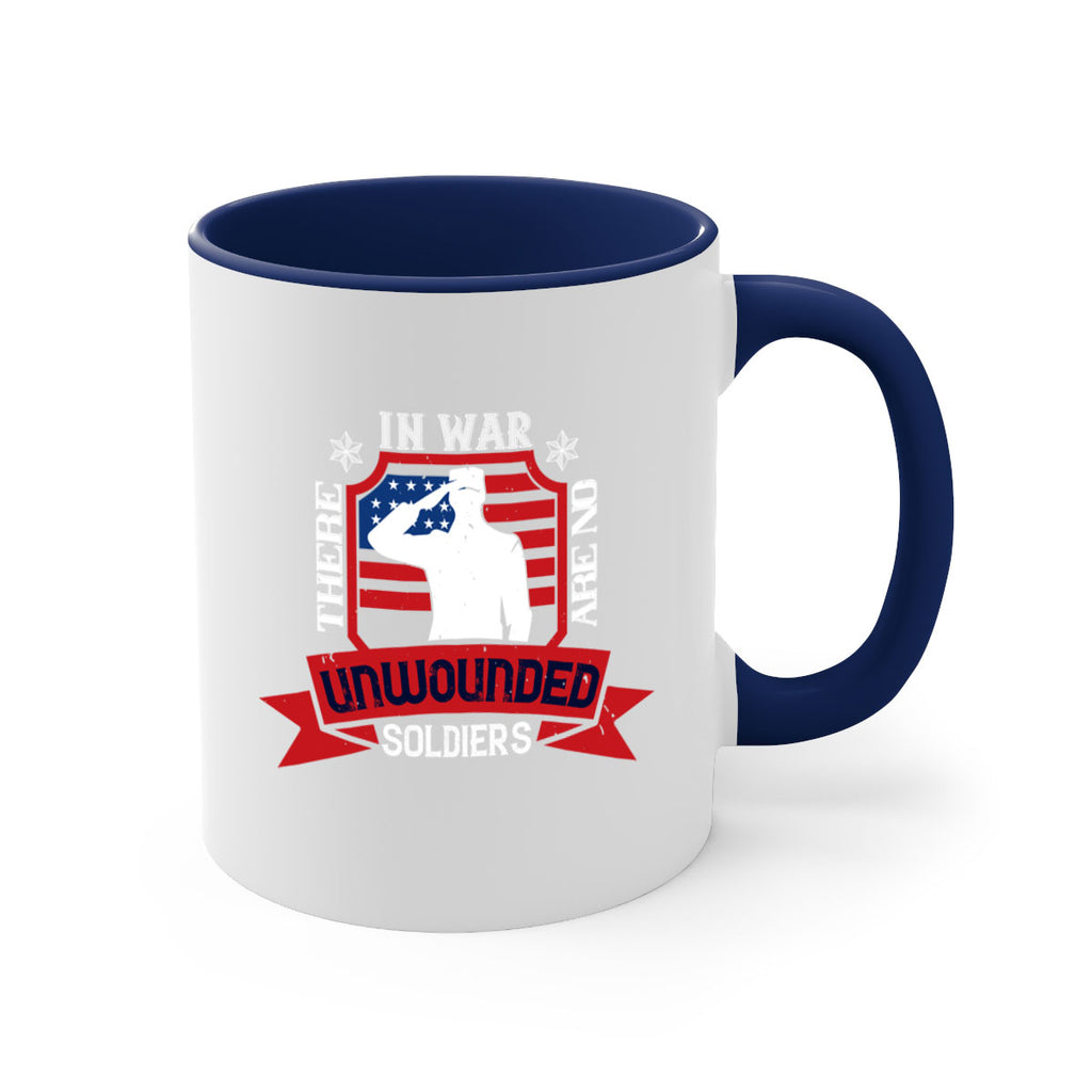 in war there are no unwounded 100#- veterns day-Mug / Coffee Cup