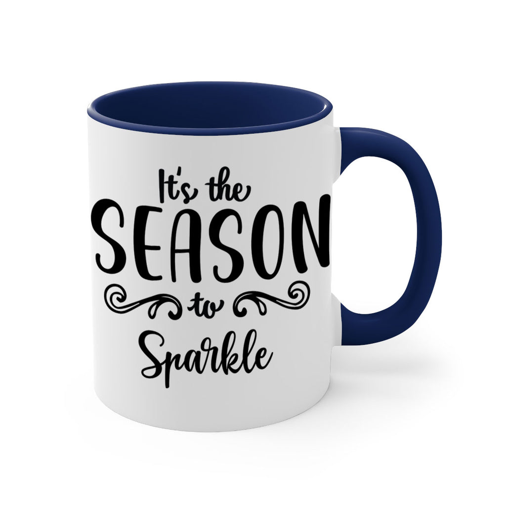 it s the season to sparkle style 372#- christmas-Mug / Coffee Cup