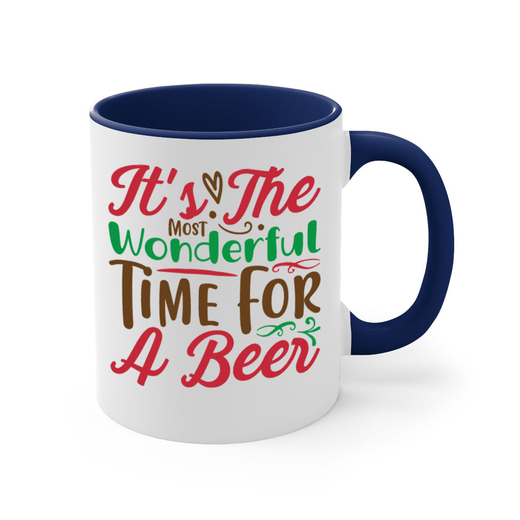 its the most wonderful time for a beer 250#- christmas-Mug / Coffee Cup