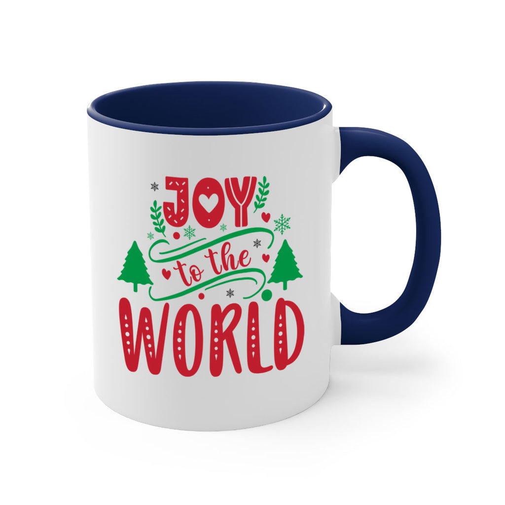 joy to the world style 411#- christmas-Mug / Coffee Cup
