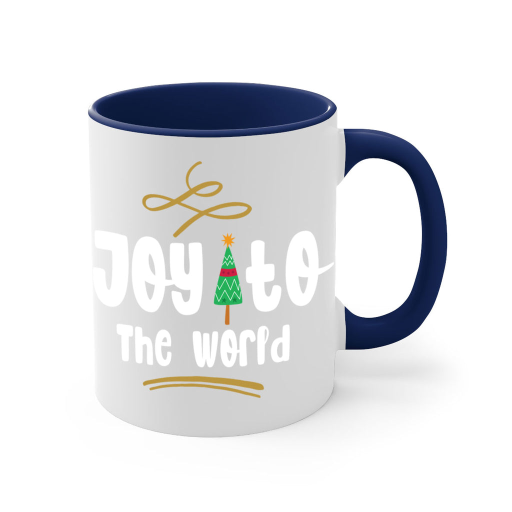 joy to the world style 412#- christmas-Mug / Coffee Cup