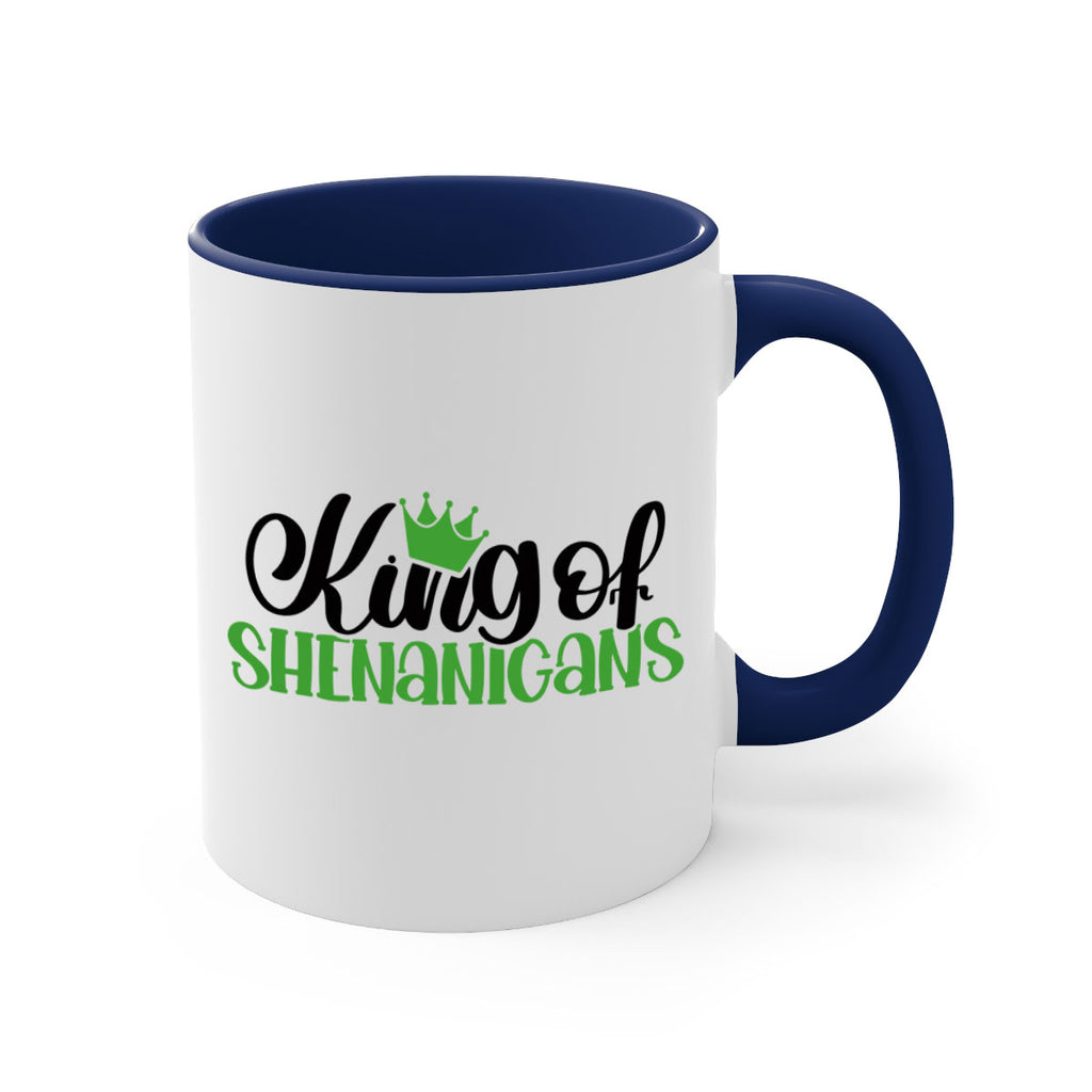 king Of Shenanigans Style 74#- St Patricks Day-Mug / Coffee Cup