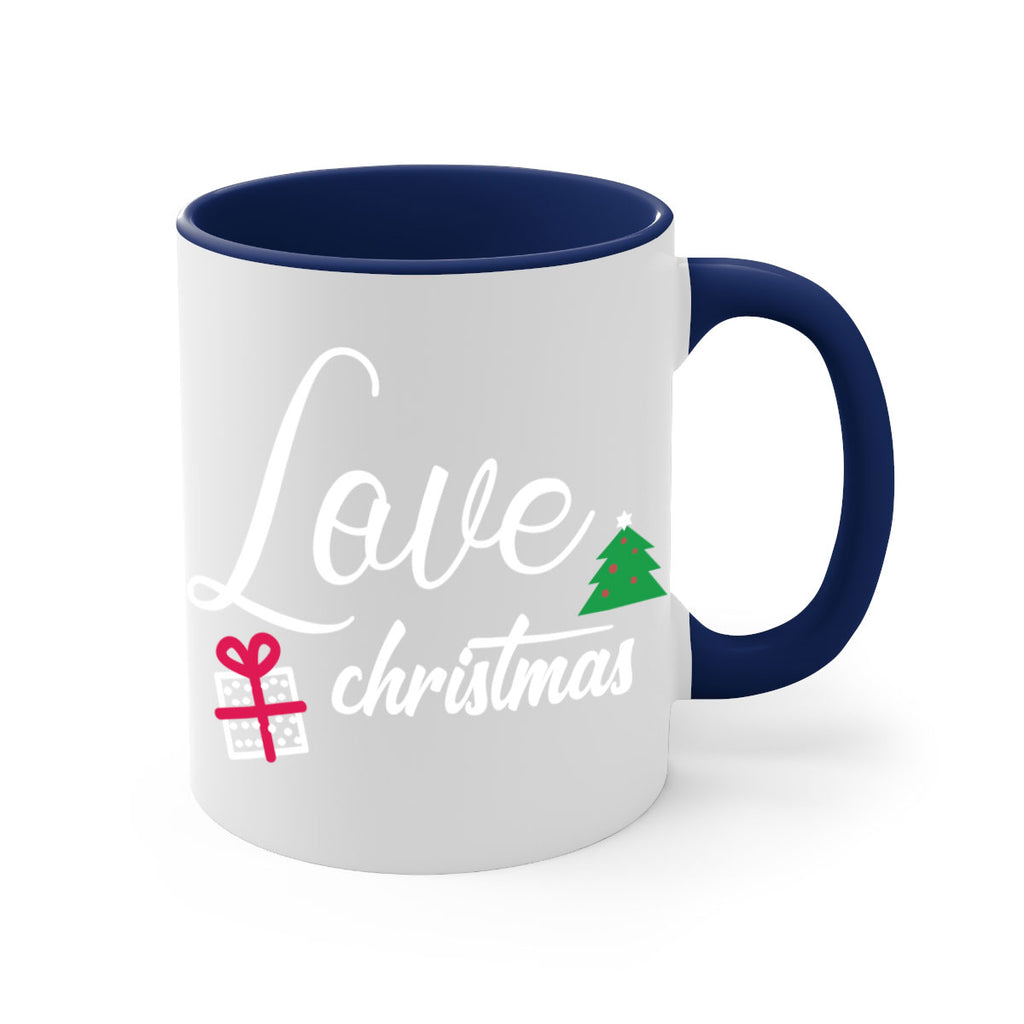 love christmas style 444#- christmas-Mug / Coffee Cup