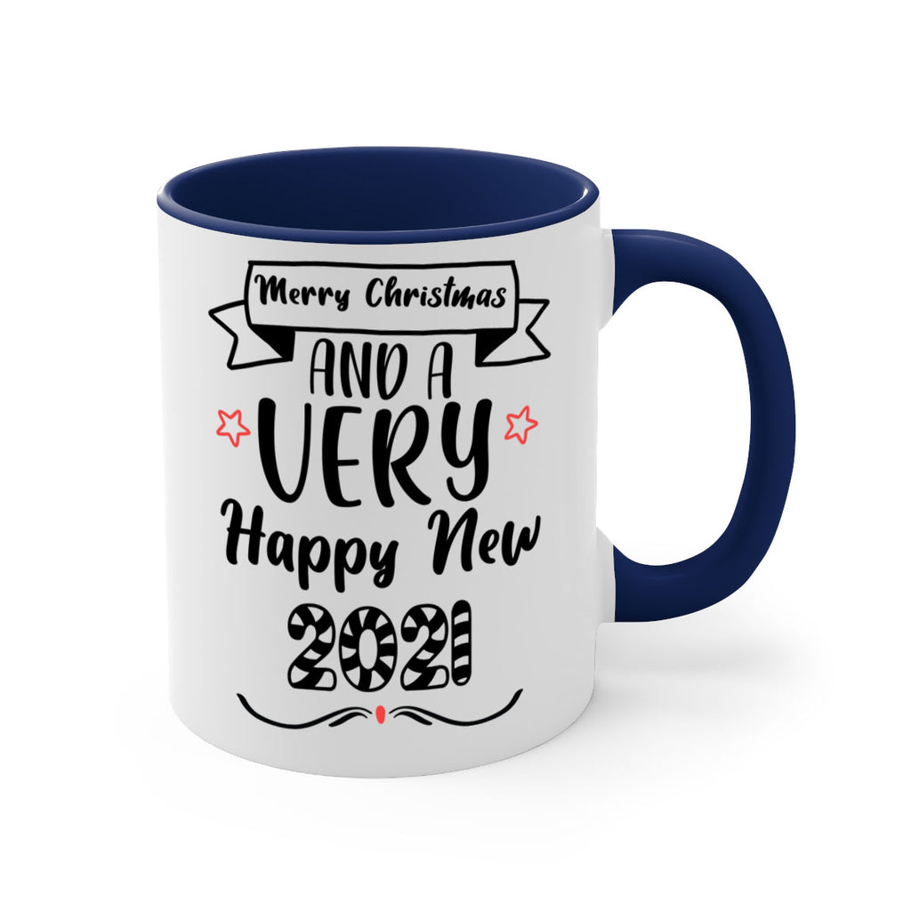 merry christmas and a very happy new year style 491#- christmas-Mug / Coffee Cup