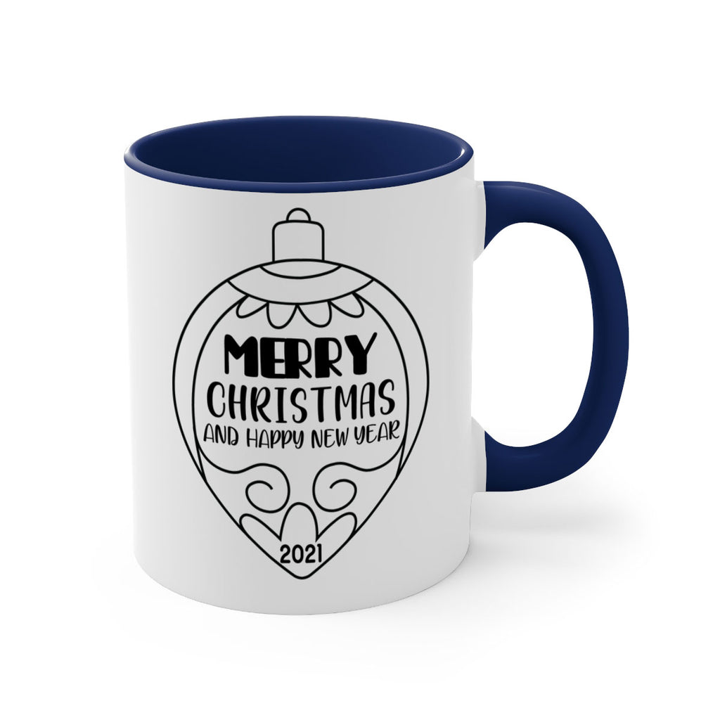 merry christmas enjoy the holiday style 497#- christmas-Mug / Coffee Cup