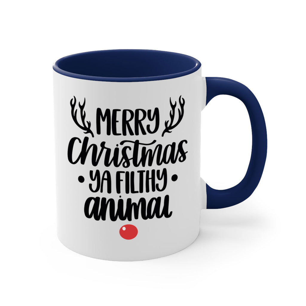 merry christmas ya filthy animal 83#- christmas-Mug / Coffee Cup