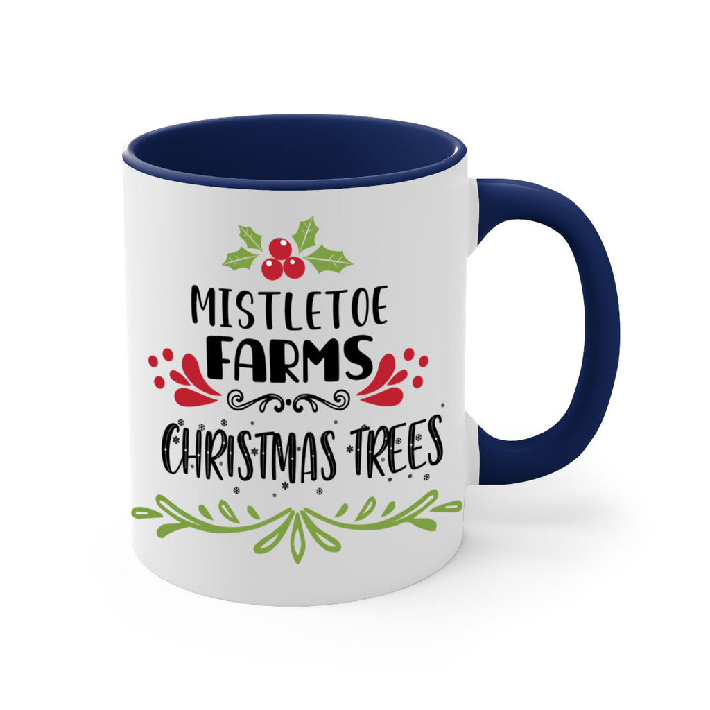 mistletoe farms christmas trees style 514#- christmas-Mug / Coffee Cup