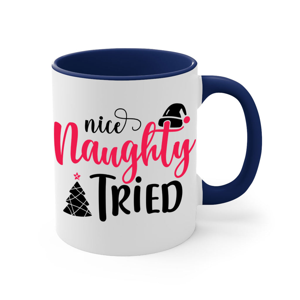 nice naughty i tried style 540#- christmas-Mug / Coffee Cup