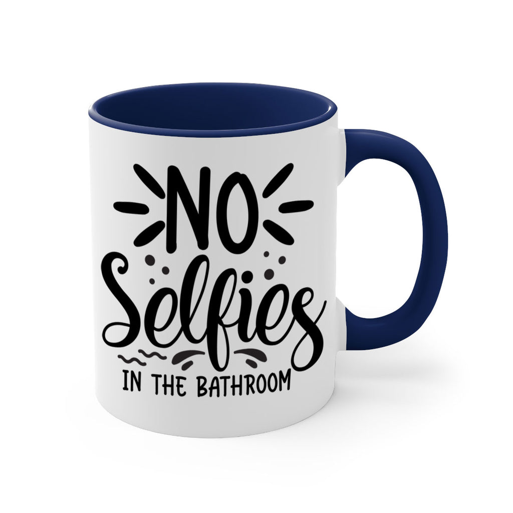 no selfies in the bathroom 64#- bathroom-Mug / Coffee Cup