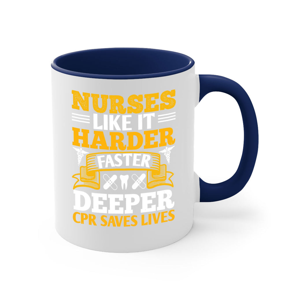 nurses like it harder Style 269#- nurse-Mug / Coffee Cup