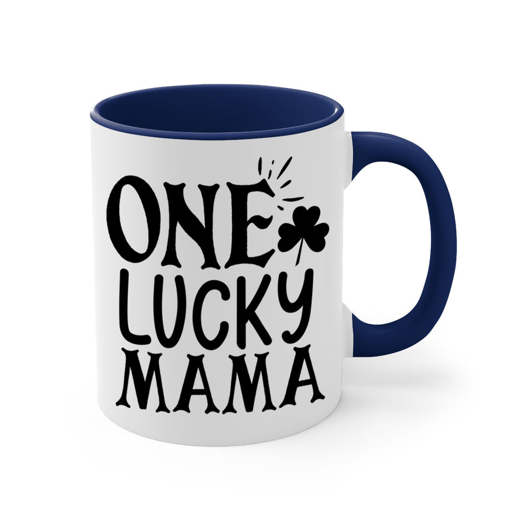 one lucky mama Style 34#- autism-Mug / Coffee Cup