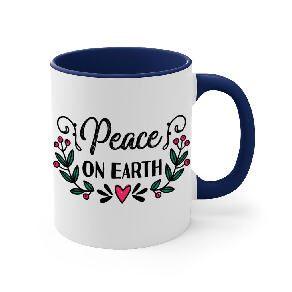 peace on earth style 586#- christmas-Mug / Coffee Cup