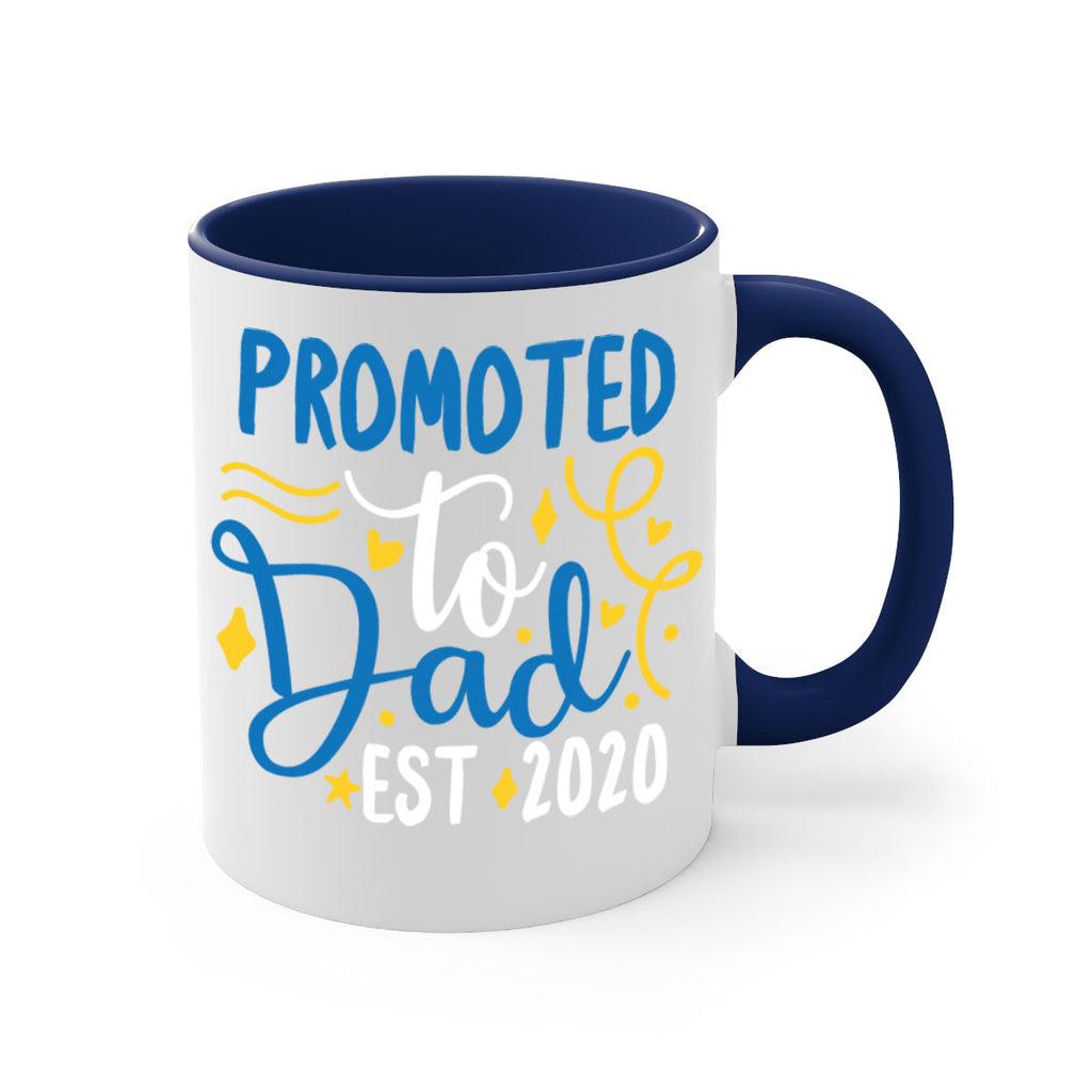 promoted to dad est 7#- fathers day-Mug / Coffee Cup