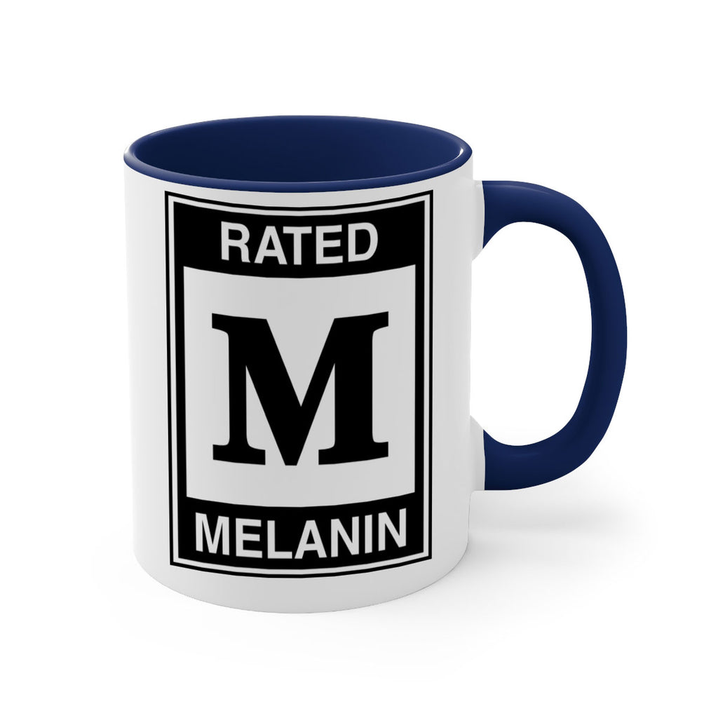 ratedm melanin 44#- black words - phrases-Mug / Coffee Cup