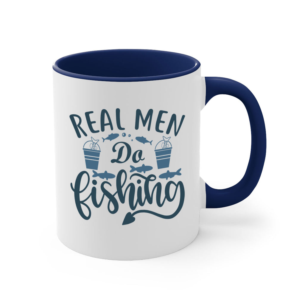 real man do fishing 44#- fishing-Mug / Coffee Cup
