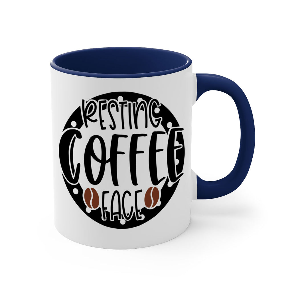 resting coffee face 41#- coffee-Mug / Coffee Cup