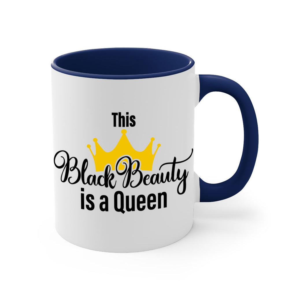 this black beauty is a queen Style 3#- Black women - Girls-Mug / Coffee Cup