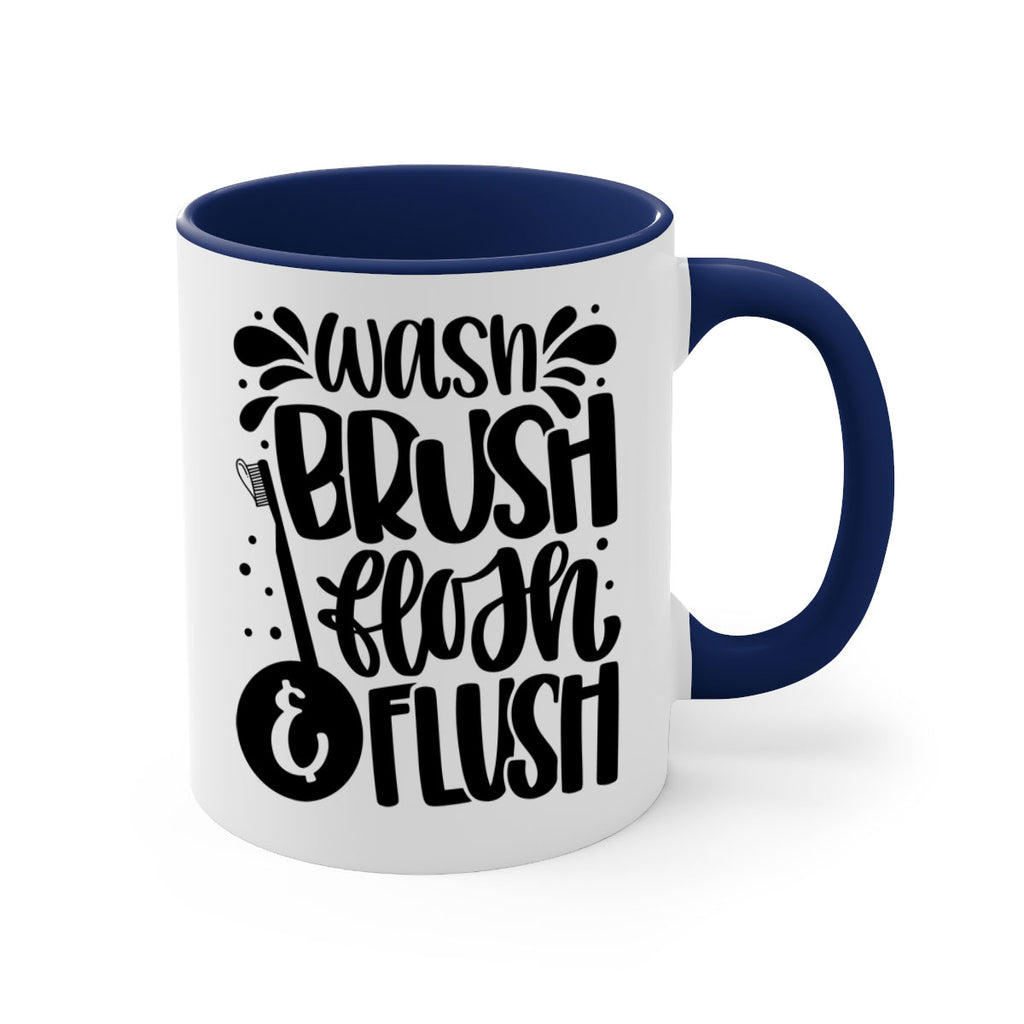 wash brush flosh flush 9#- bathroom-Mug / Coffee Cup