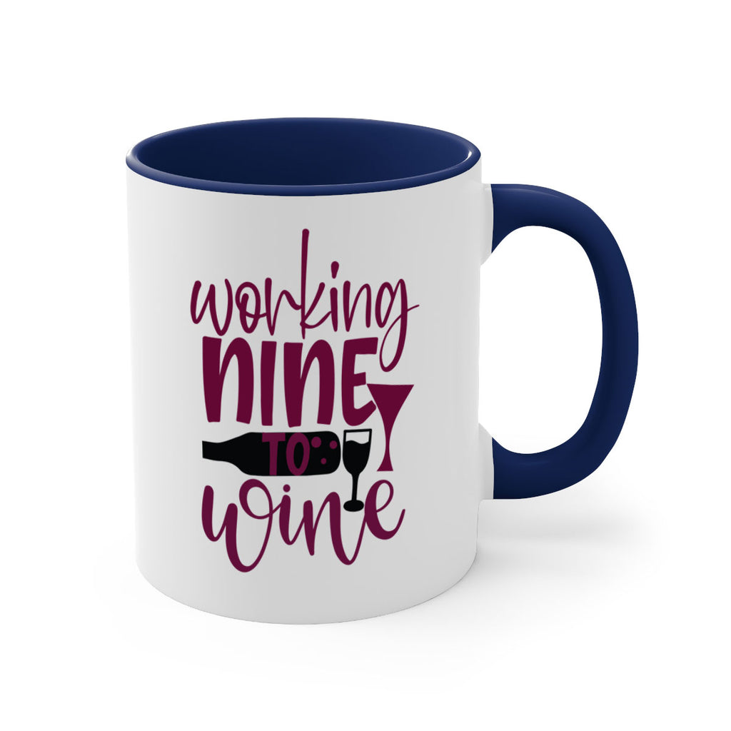 working nine to wine 142#- wine-Mug / Coffee Cup