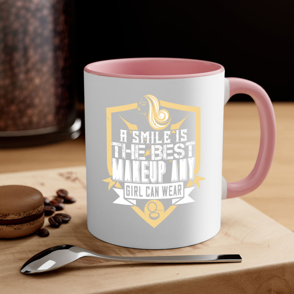 A smile is the best makeup any girl can wear Style 261#- makeup-Mug / Coffee Cup