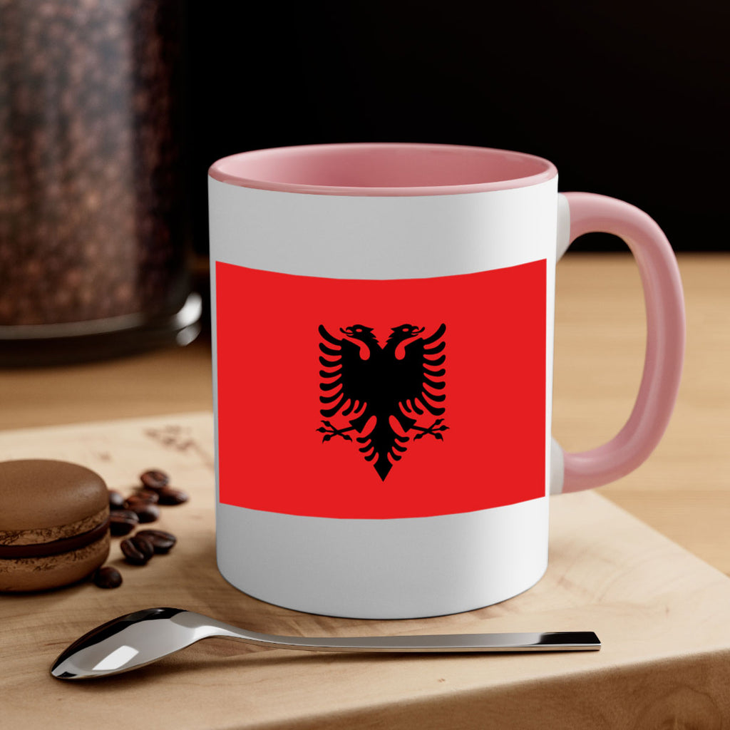 Albania 196#- world flag-Mug / Coffee Cup