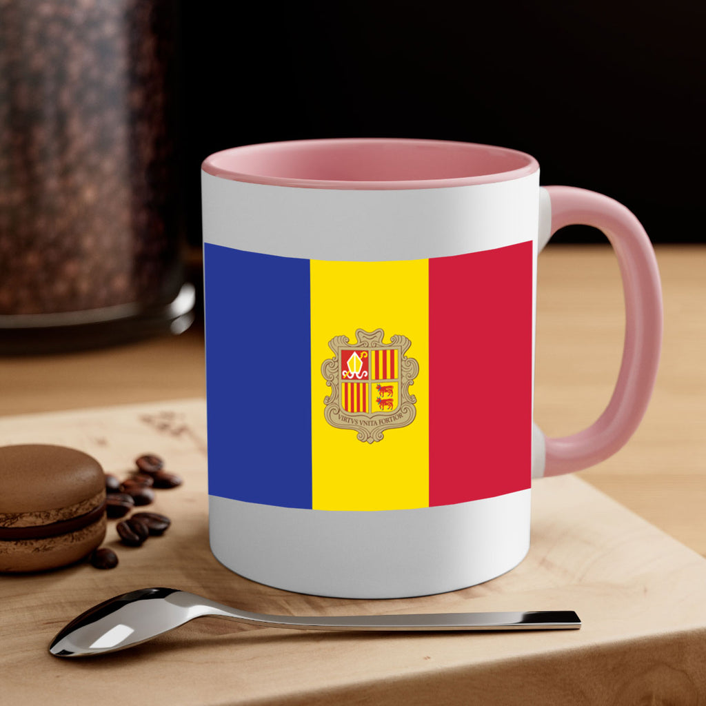 Andorra 194#- world flag-Mug / Coffee Cup