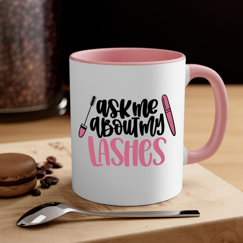 Ask Me About My Lashes Style 144#- makeup-Mug / Coffee Cup