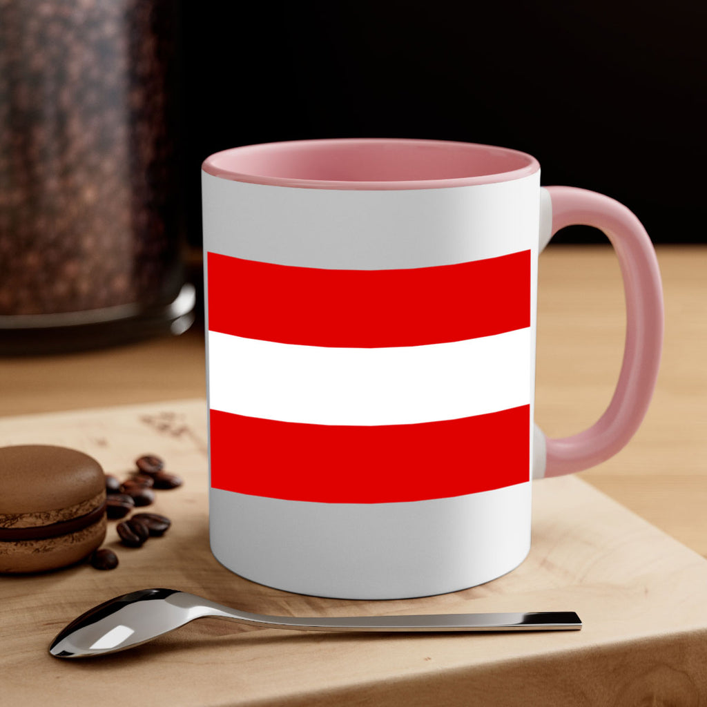 Austria 188#- world flag-Mug / Coffee Cup