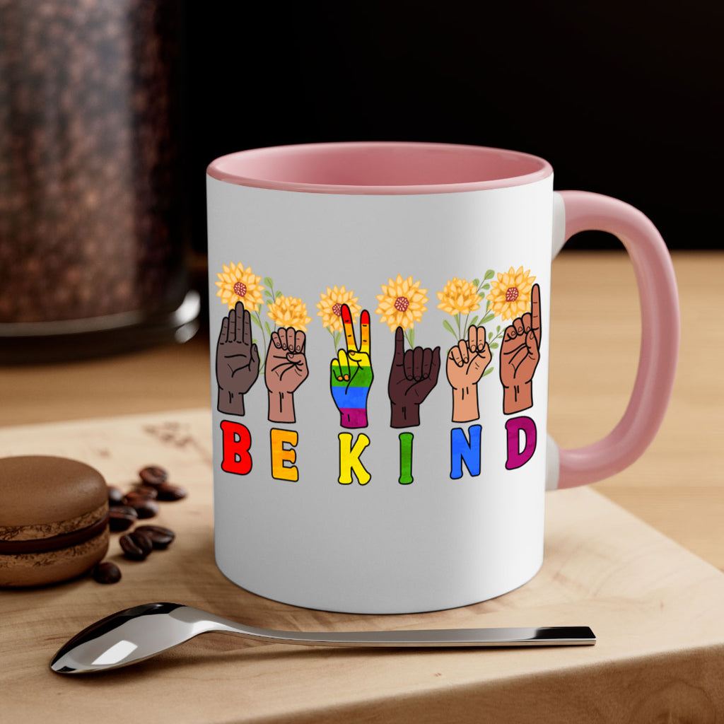 Be Kind Sign Language Hand Talking Lgbt 20#- lgbt-Mug / Coffee Cup