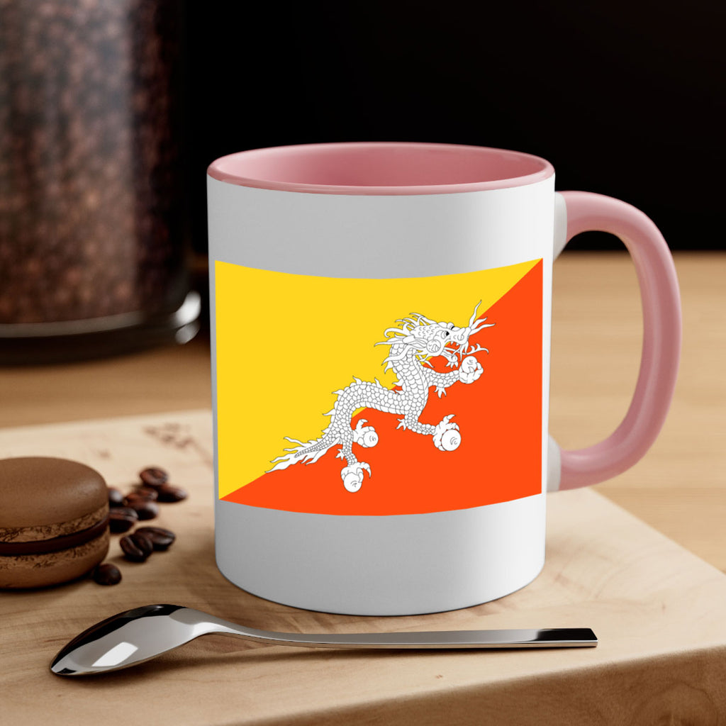 Bhutan 178#- world flag-Mug / Coffee Cup