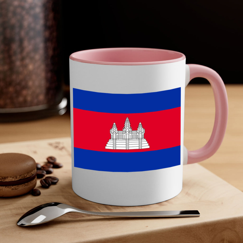 Cambodia 168#- world flag-Mug / Coffee Cup