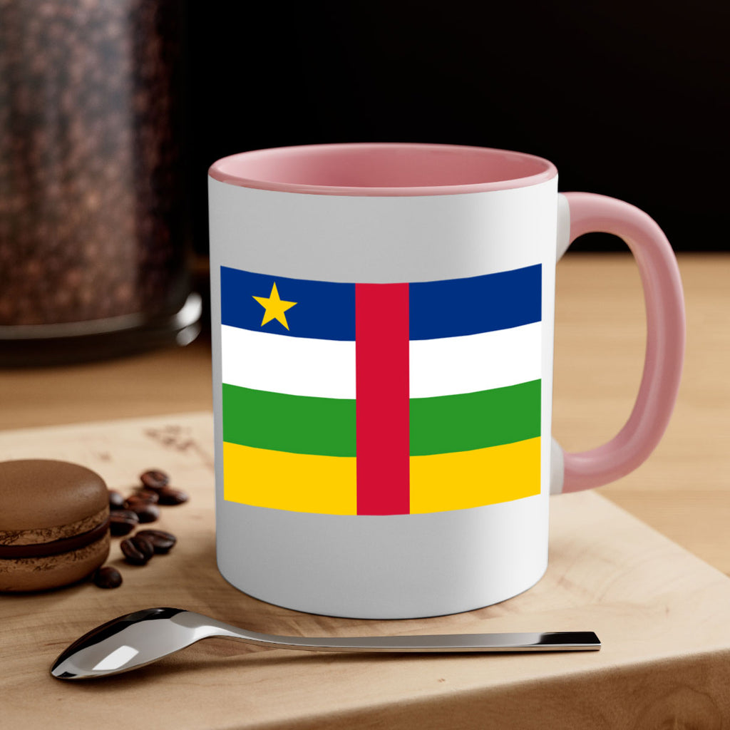 Central African Republic 165#- world flag-Mug / Coffee Cup