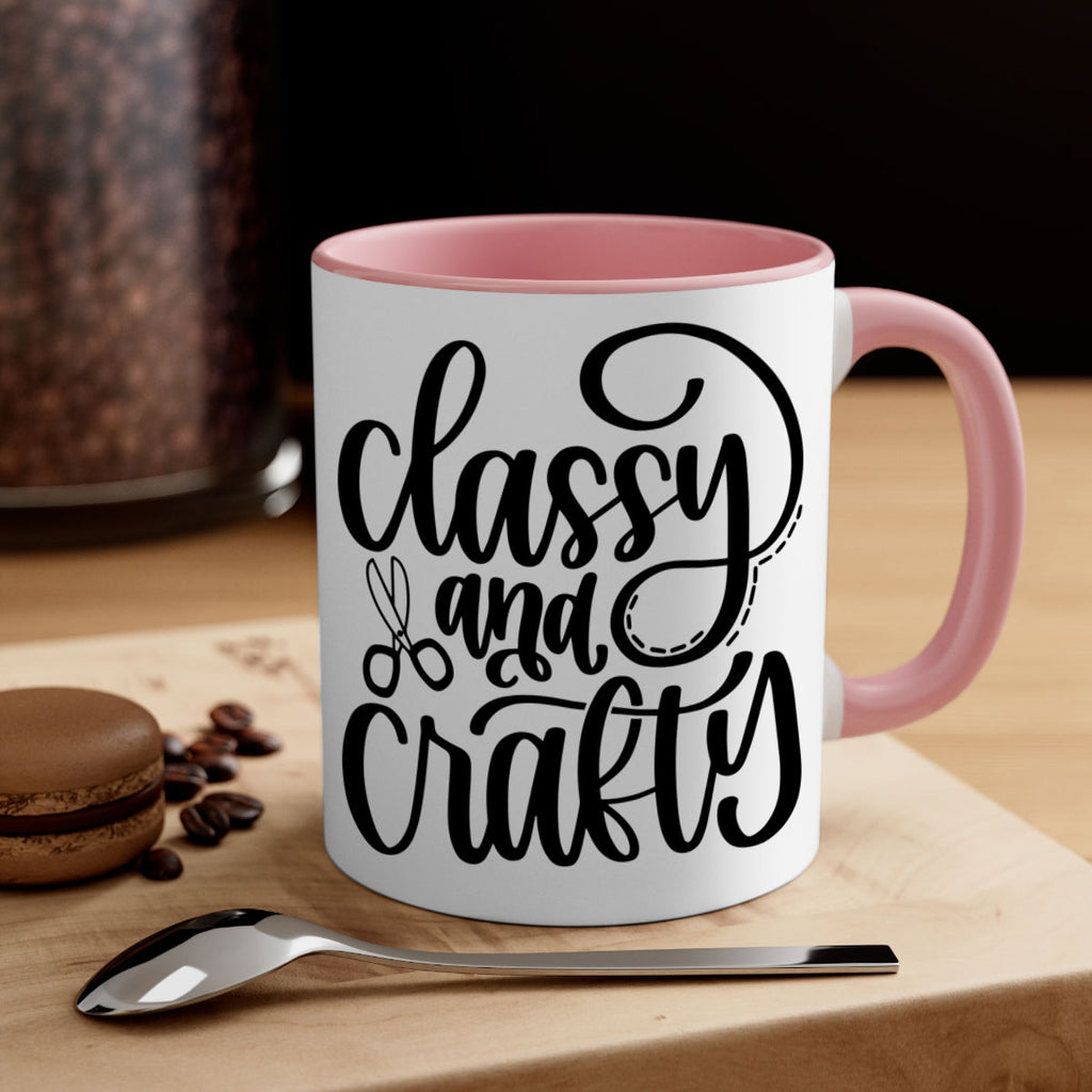 Classy And Crafty 43#- crafting-Mug / Coffee Cup