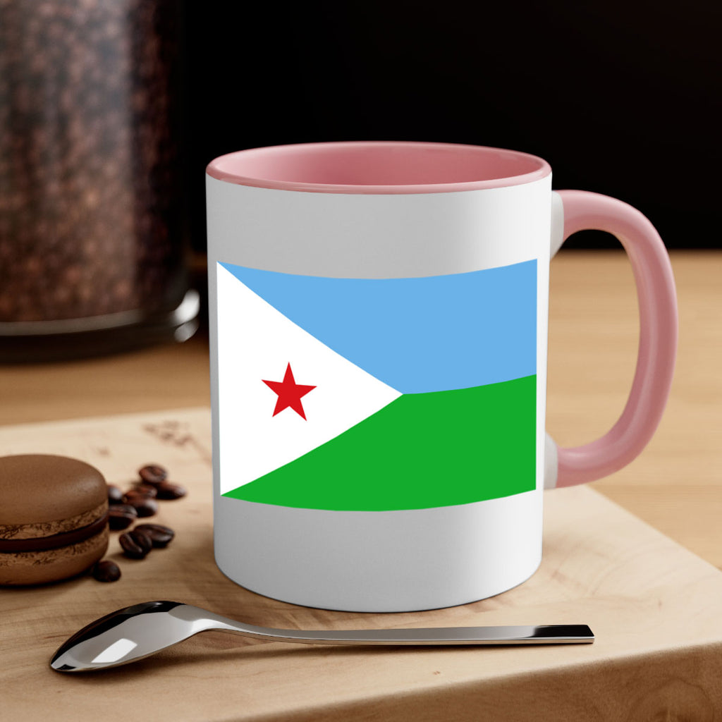 Djibouti 150#- world flag-Mug / Coffee Cup