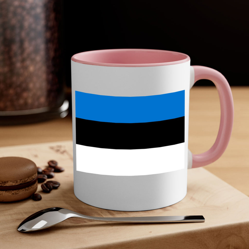 Estonia 142#- world flag-Mug / Coffee Cup