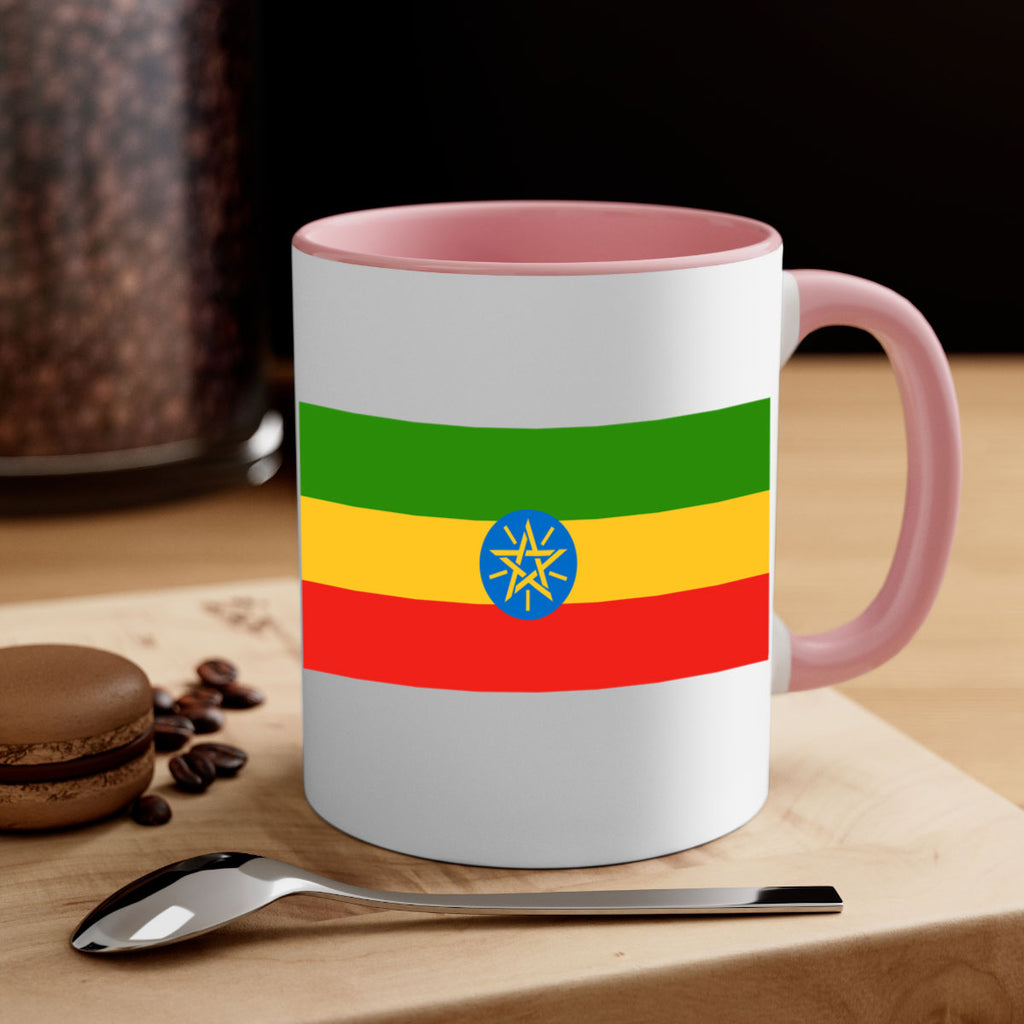 Ethiopia 140#- world flag-Mug / Coffee Cup