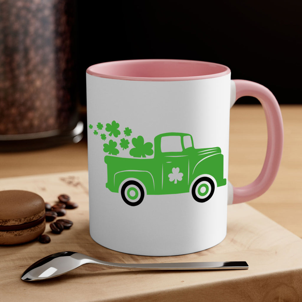 Green Truck Style 97#- St Patricks Day-Mug / Coffee Cup