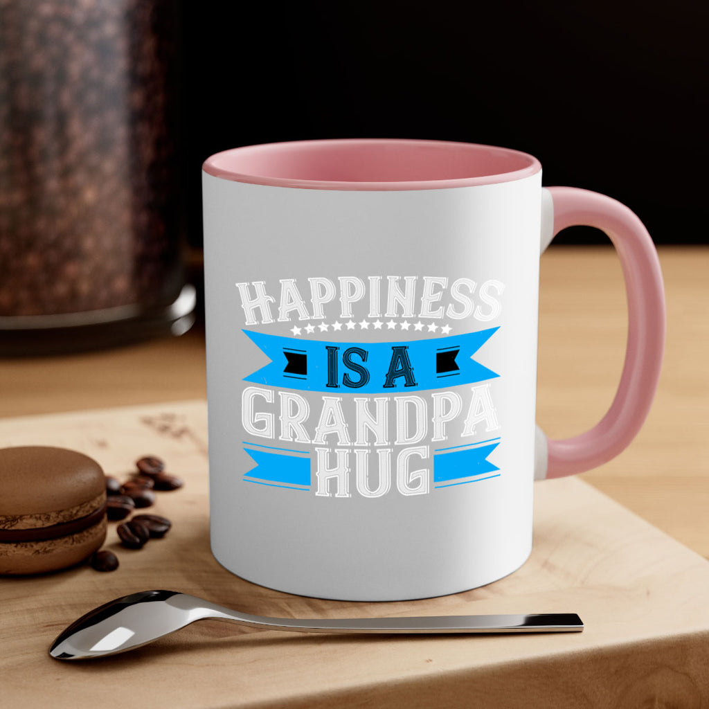 Happiness is a grandpa hug 94#- grandpa-Mug / Coffee Cup