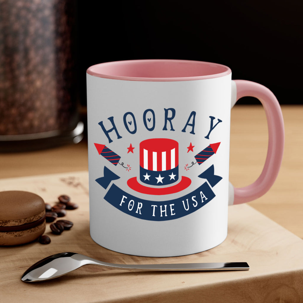 Hooray for the usa Style 42#- 4th Of July-Mug / Coffee Cup