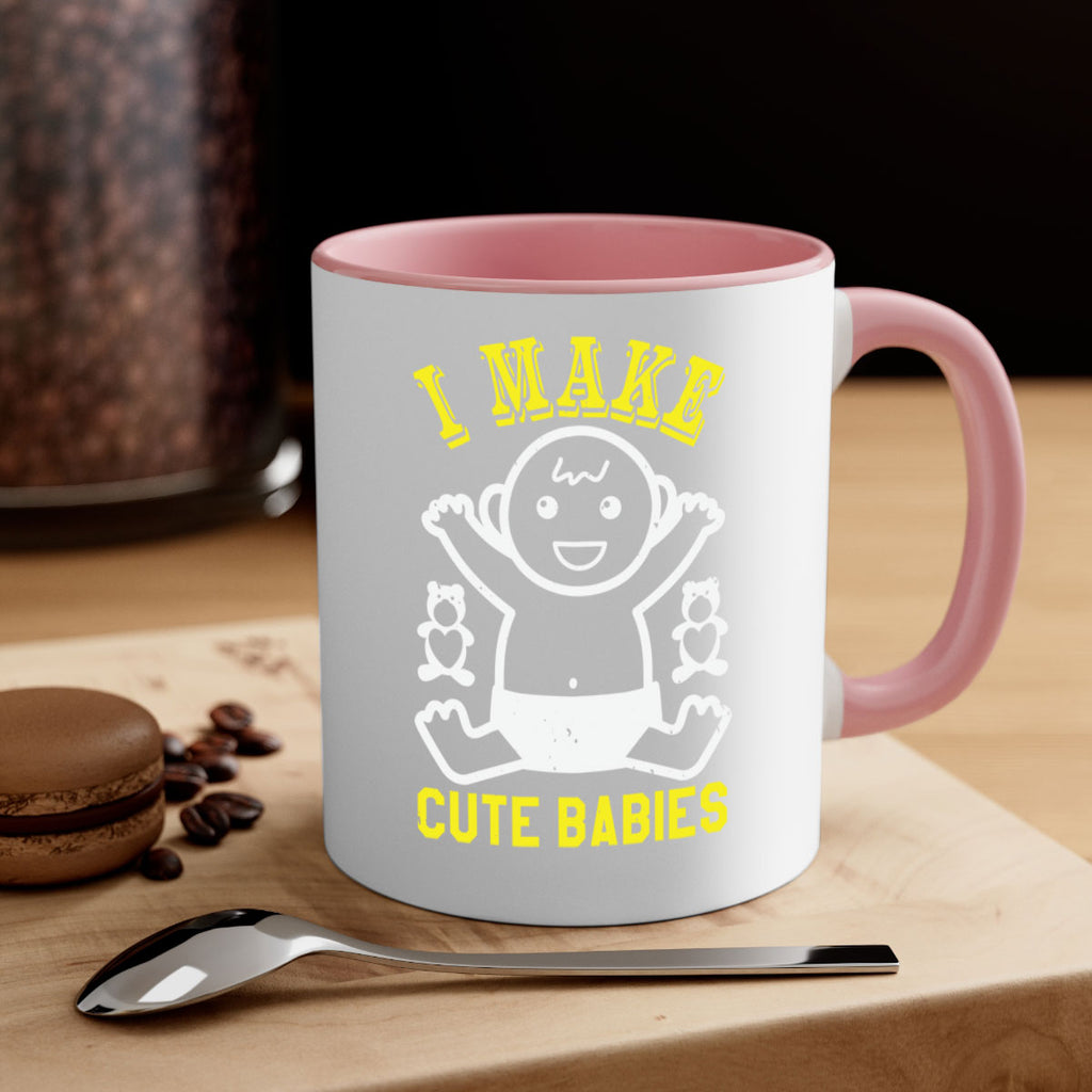 I make cute babies Style 36#- baby shower-Mug / Coffee Cup