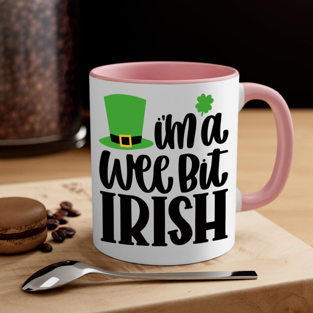 Im A Wee Bit Irish Style 83#- St Patricks Day-Mug / Coffee Cup