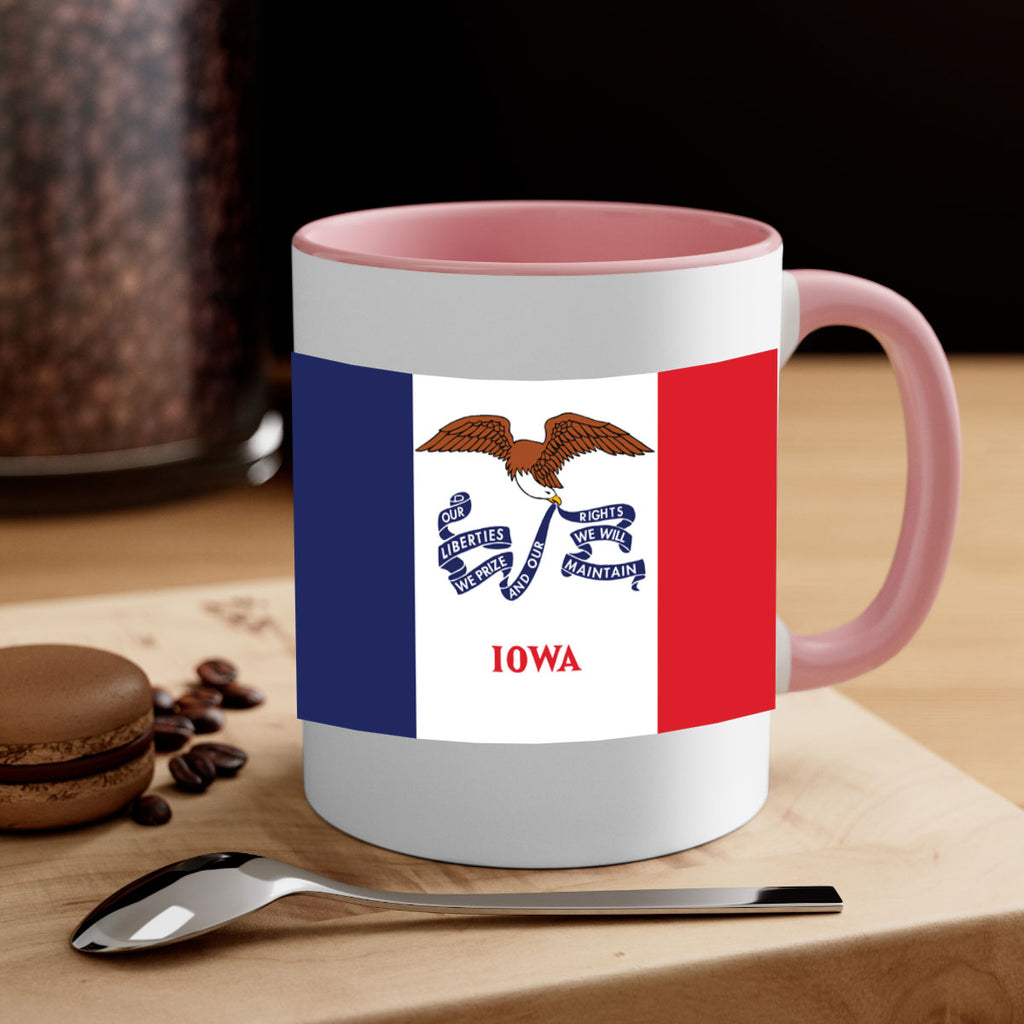 Iowa 37#- Us Flags-Mug / Coffee Cup