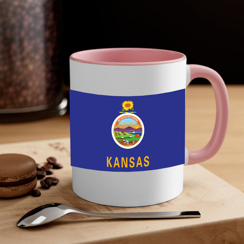 Kansas 36#- Us Flags-Mug / Coffee Cup