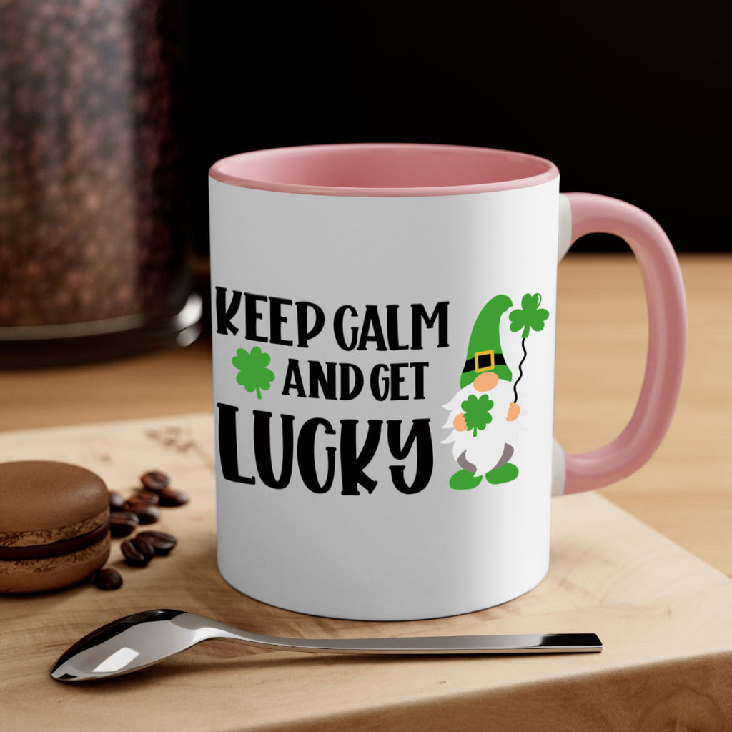 Keep Calm And Get Lucky Style 75#- St Patricks Day-Mug / Coffee Cup