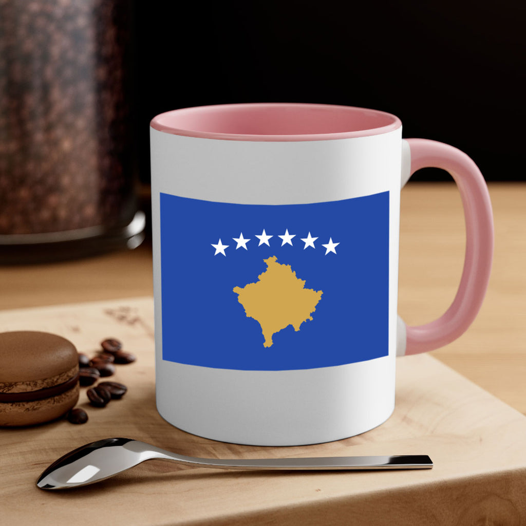 Kosovo 108#- world flag-Mug / Coffee Cup