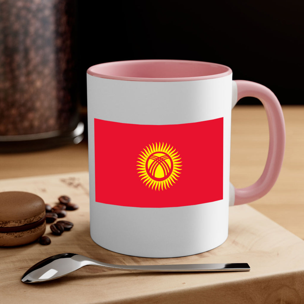 Kyrgyzstan 106#- world flag-Mug / Coffee Cup